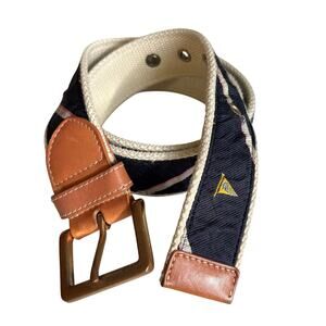 J.McLaughlin Fabric Flag Belt